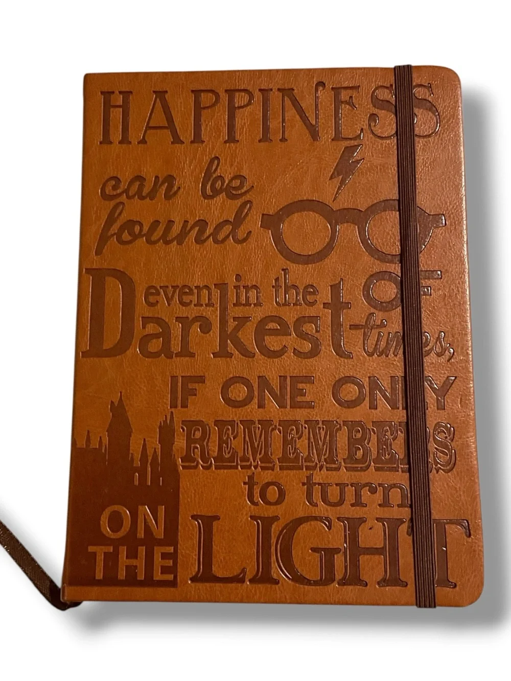 Harry Potter Faux Leather Journal Diary Booklet Hogwarts